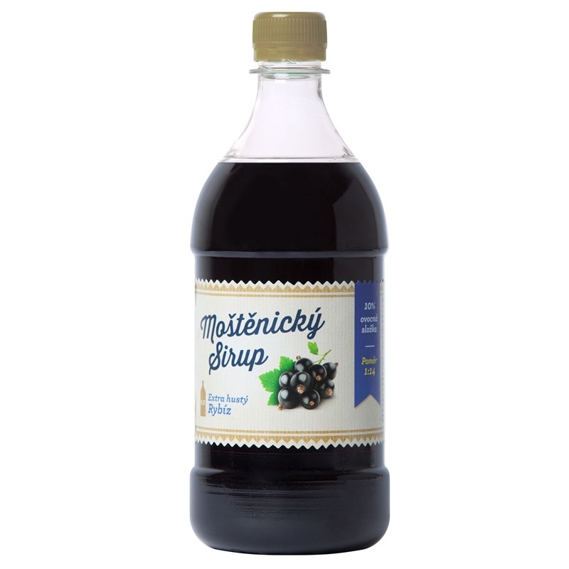 Moštenický sirup ČIERNY RÍBEZ