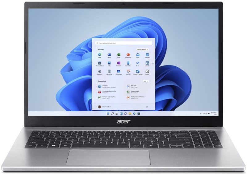 Notebook Acer Aspire Go 15, strieborná farba
