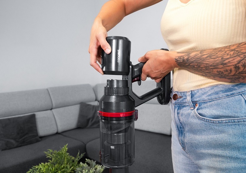 Tyčový vysávač Concept VP6150 3v1 Ultimate UV Power čierny