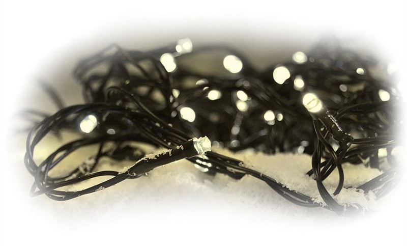 Vianočné osvetlenie Solight reťaz, 3m, 20 LED, 3 x AA, teplá biela
