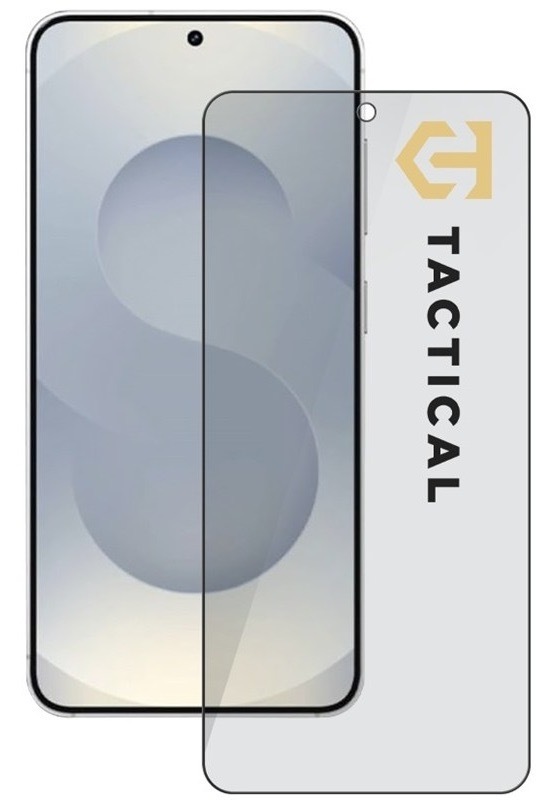 Tvrdené sklo Tactical na Samsung Galaxy S26, čierna farba
