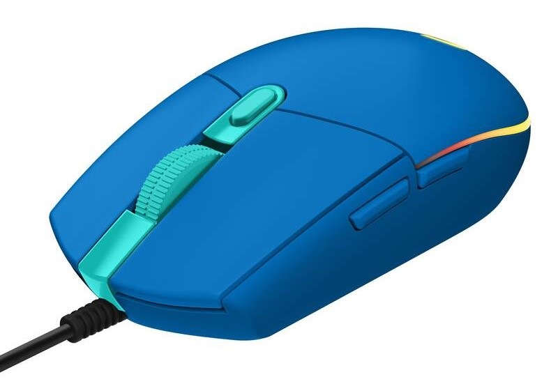 Myš Logitech G203 Lightsync modrá Myš Logitech G203 Lightsync modrá