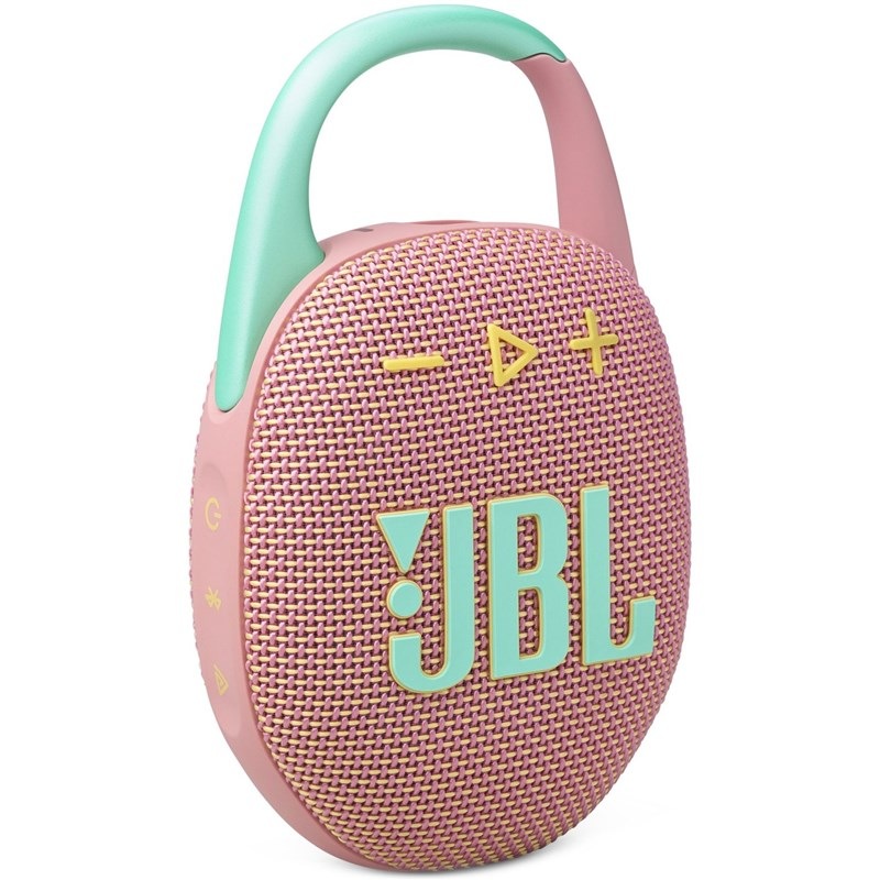 Prenosný reproduktor JBL CLIP 5 ružový