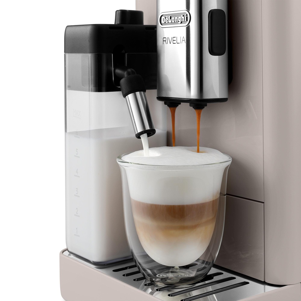 Automatický kávovar De'Longhi Rivelia EXAM 440.55.BG béžový