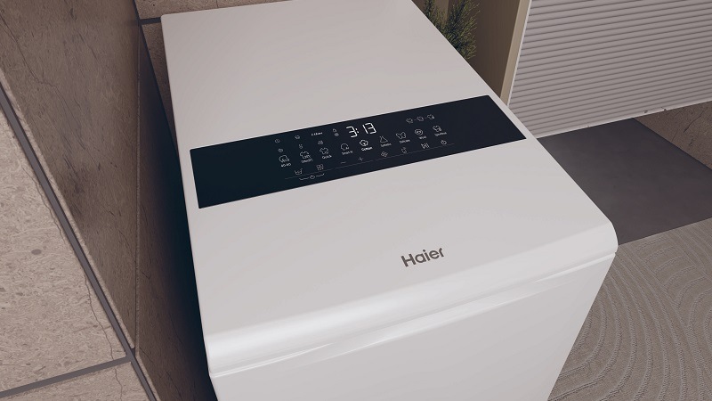 Práčka Haier HW90-BPD13386U-S biela Práčka Haier HW90-BPD13386U-S biela