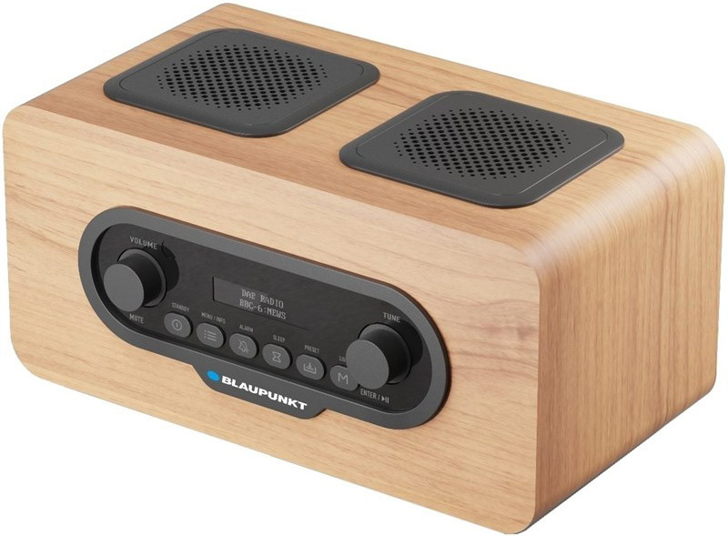 Rádioprijímač DAB+ Blaupunkt DR10CR, hnedý