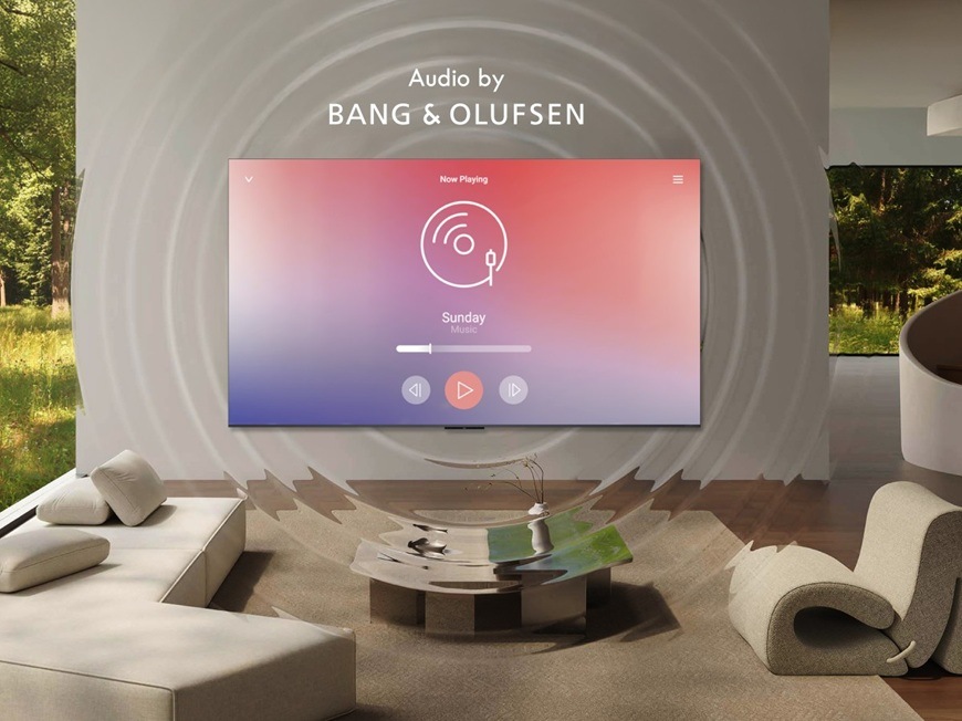 Televízor TCL 115RM9L Televízia TCL 115RM9L so zvukom Bang & Olufsen ponúka priestorový audio zážitok s čistým a dynamickým podaním zvuku pre sledovanie filmov aj počúvanie hudby.