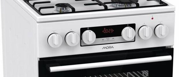 Kombinovaný sporák Mora K 5657 BW biely