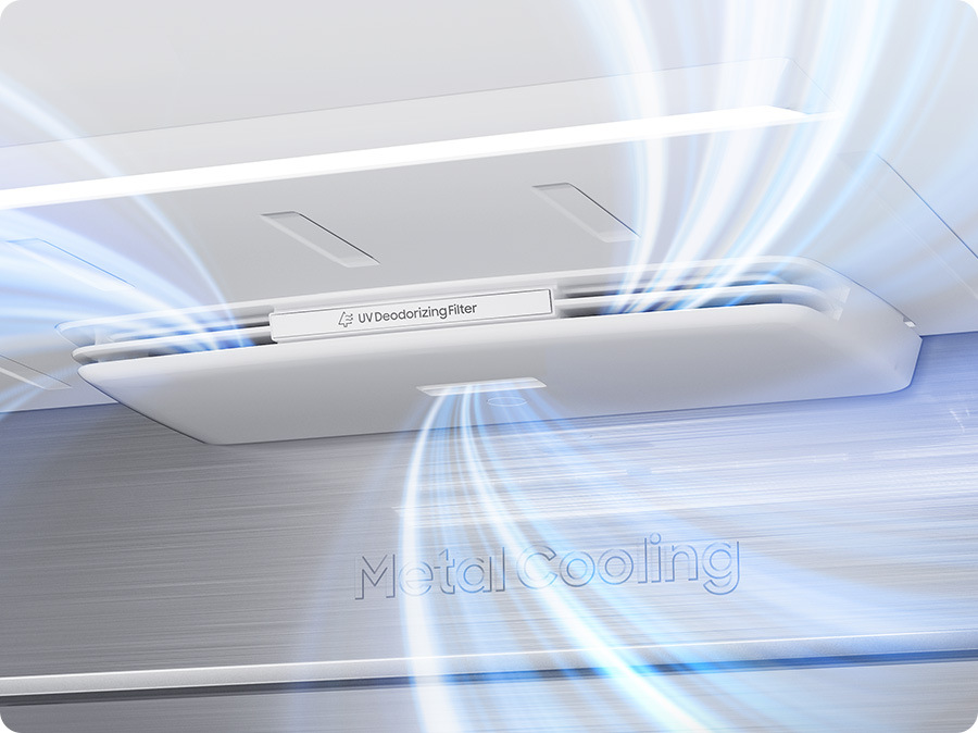 Americká chladnička Samsung RF65DG960ESREO strieborná Samsung RF65DG960ESREO, NoFrost