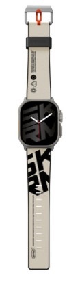 Remienok Skinarma Spunk na Apple Watch 49/45/44/42 mm béžový