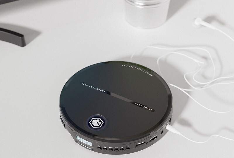 Discman Majority Oakcastle CD10 čierny Discman Majority Oakcastle CD10 čierny