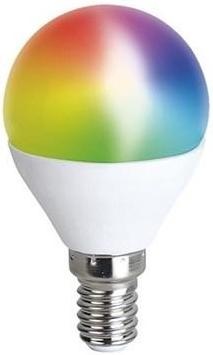 Inteligentná žiarovka Solight LED SMART WIFI, miniglobe, 5W, E14, RGB