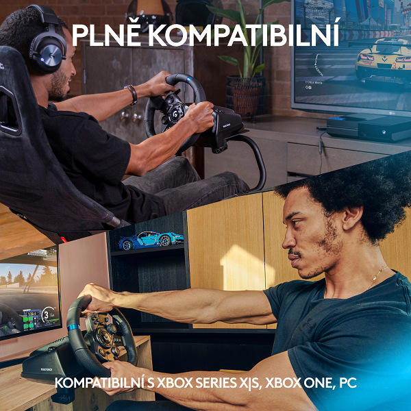 Volant Logitech G923 Racing Wheel and Pedals pre Xbox One/Series a PC Volant Logitech G923 Racing Wheel and Pedals pre Xbox One/Series a PC