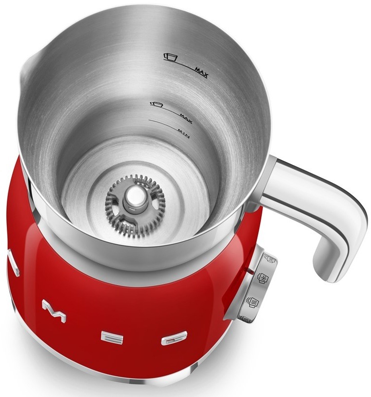 Napeňovač mlieka Smeg 50's Retro Style MFF11RDEU červený Napeňovač mlieka Smeg 50's Retro Style MFF11RDEU červený