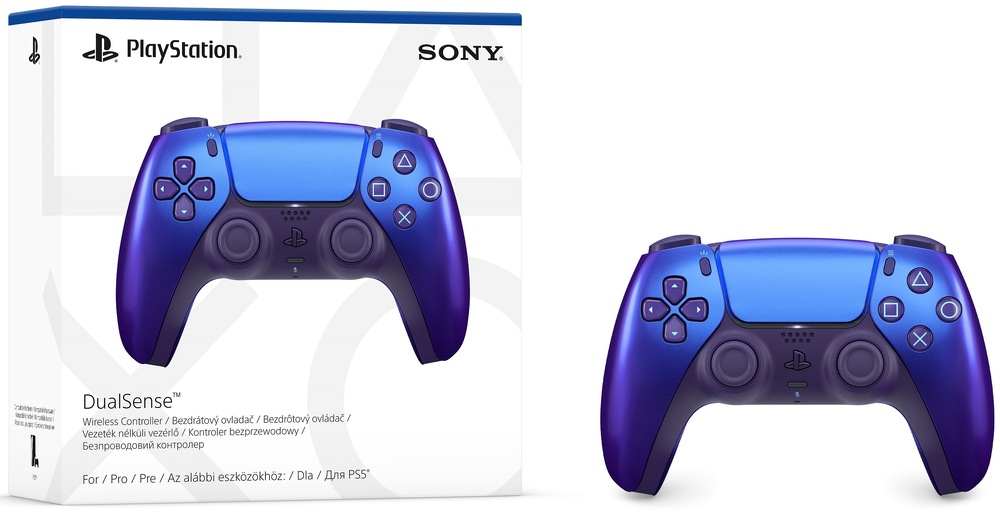 Bezdrôtový ovládač Sony DualSense pre PS5 - Chroma Indigo modrý