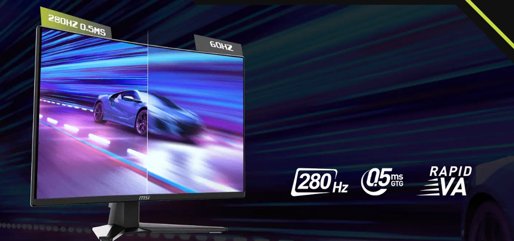 Herný monitor MSI MAG 274CXF čierny Herný monitor MSI MAG 274CXF čierny
