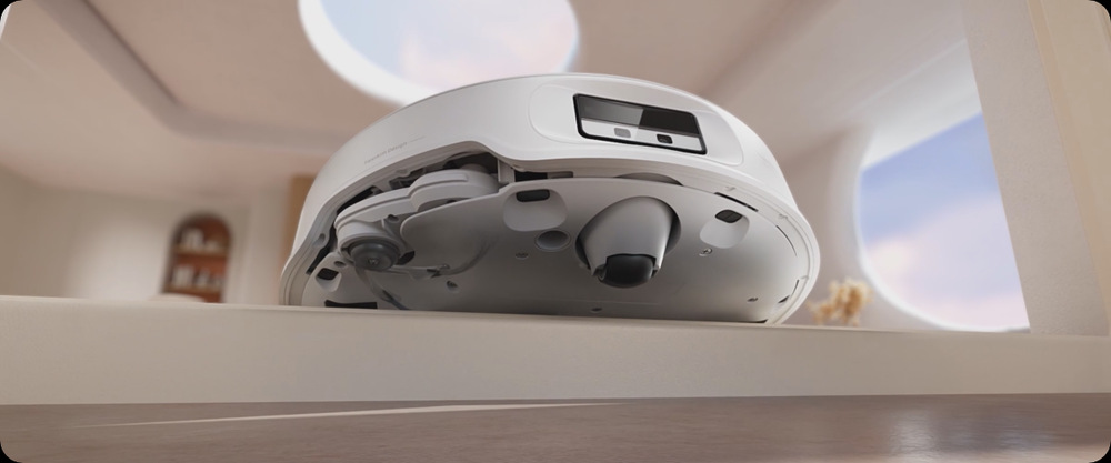 Robotický vysávač Roborock Qrevo Curv 5A1 biely Robotický vysávač Roborock Qrevo Curv 5A1 biely