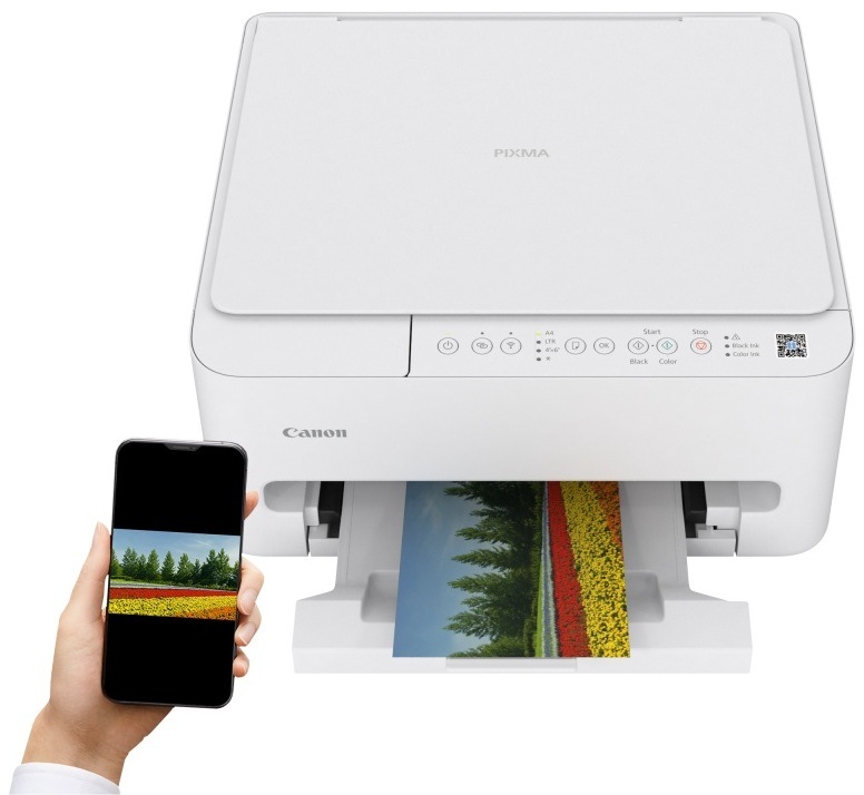 Tlačiareň multifunkčná Canon PIXMA TS4150i biela CAN7181C006_05