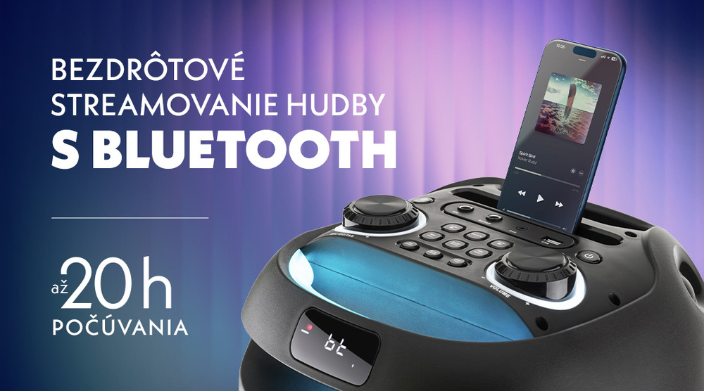 Party reproduktor GoGEN Partee s technológiou bluetooth