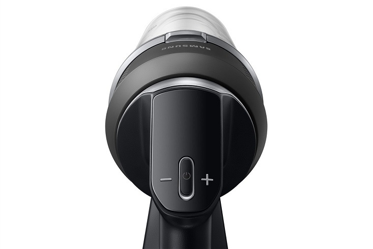 Tyčový vysávač Samsung Jet 95 VS70H28GPC/GE čierny ovládací panel vysávača Samsung VS70H28GPC/GE
