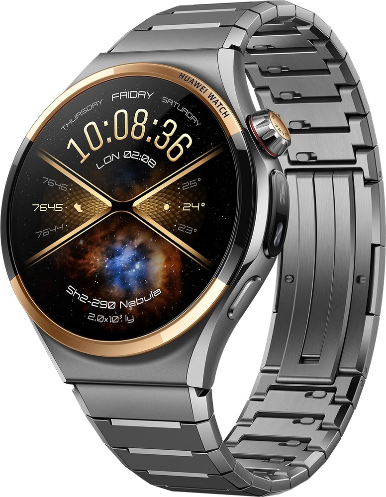 Inteligentné hodinky HUAWEI WATCH 6 Pro 46 mm Black Titanium Space Edition, čierna farba