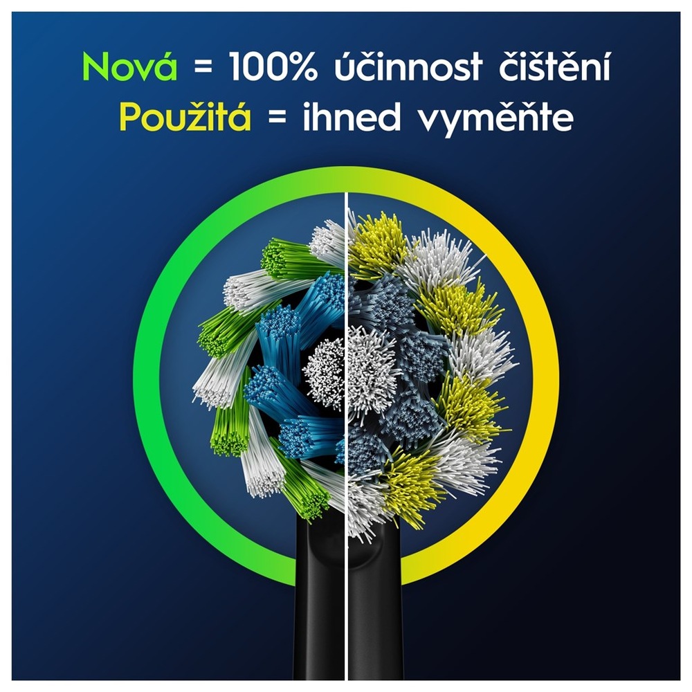 Náhradná kefka Oral-B Pro Cross Action 4 ks