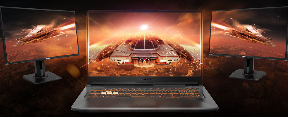 Notebook Asus TUF Gaming A17 sivý Notebook Asus TUF Gaming A17 sivý