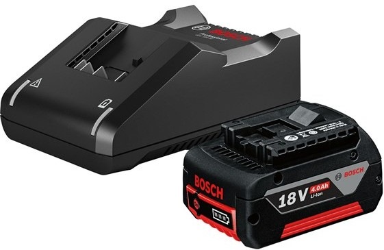 Set batérie a nabíjačky Bosch Professional GBA 18V 4.0Ah + GAL 18V-40 kompatibilný s Bosch Professional 18V systémom