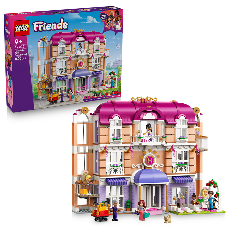 Stavebnica LEGO® Friends 42704 Grand Hotel v mestečku Heartlake