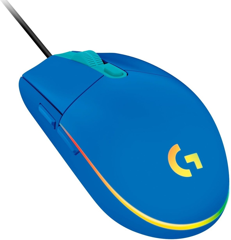 Myš Logitech G102 Lightsync modrá Myš Logitech Gaming G102 Lightsync