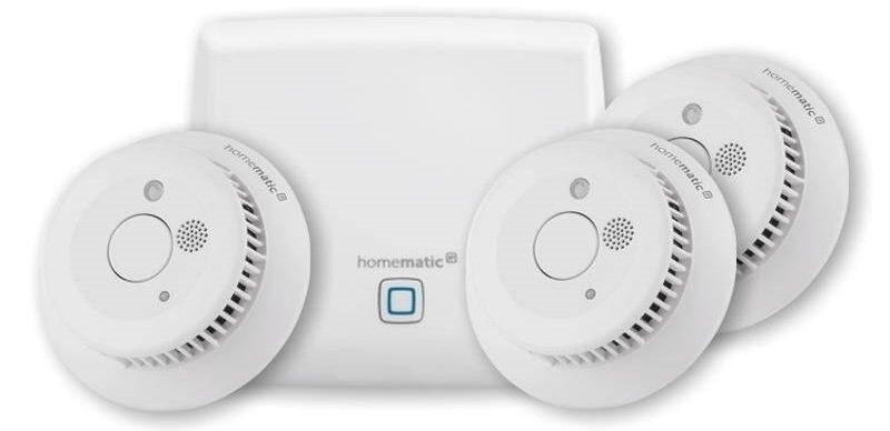 Kompletný set Homematic IP požiarne zabezpečenie