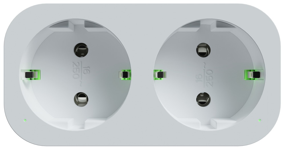 Inteligentná zásuvka Tesla Dual SD300 biela Inteligentná zásuvka Tesla Dual SD300 biela