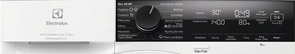 Práčka Electrolux série 800 EW8F4414SUC biela Práčka Electrolux série 800 EW8F4414SUC biela