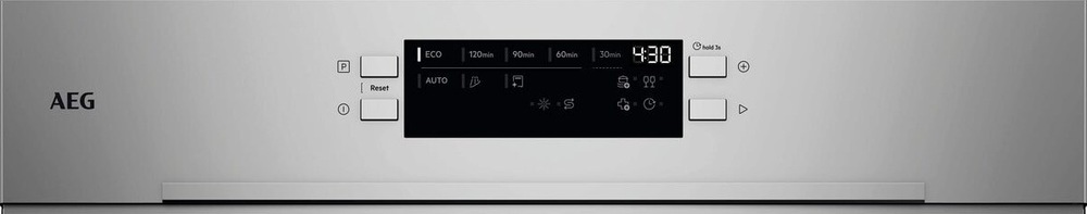 Ovládací panel TimeSelect umývačky AEG GT6210D2SNM séria 6000 SmartSelect