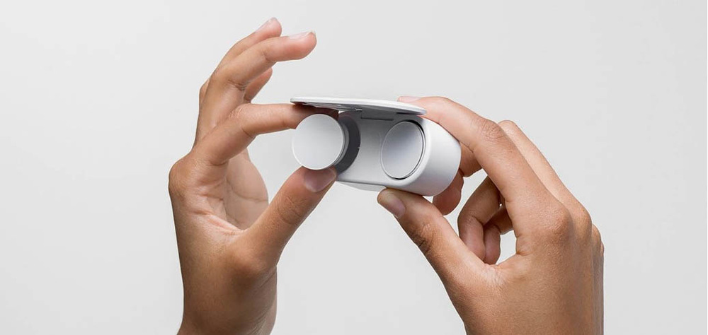 Slúchadlá Microsoft Surface Earbuds biela