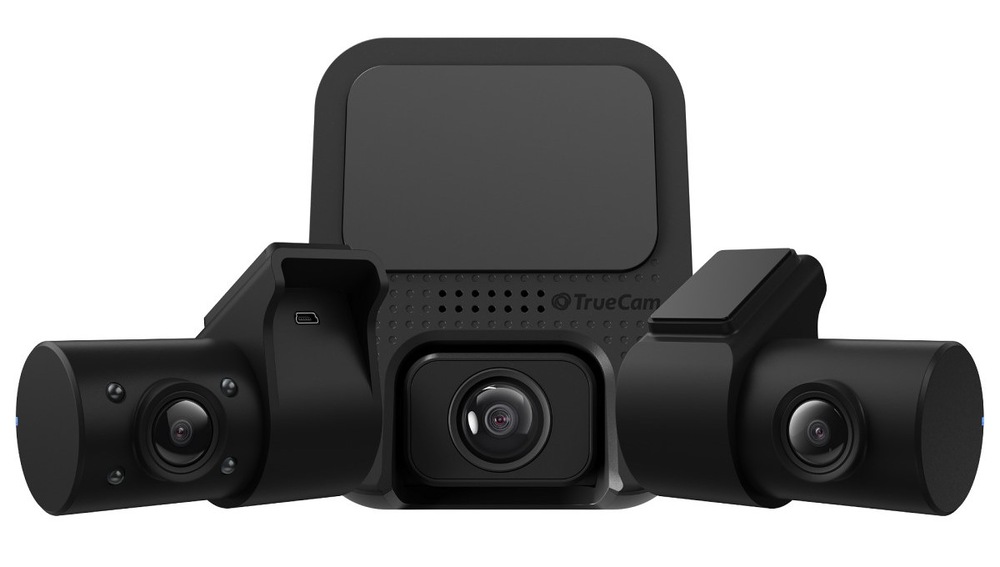 Autokamera TrueCam H25 GPS 4K (s hlásením radarov) čierna