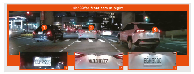 Autokamera Mio MiVue 955W Dual 4K GPS (s 2.5K zadnou kamerou) čierna