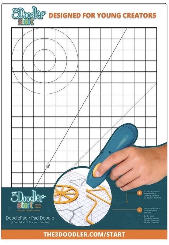 Šablóna 3Doodler Start pre 3D pero