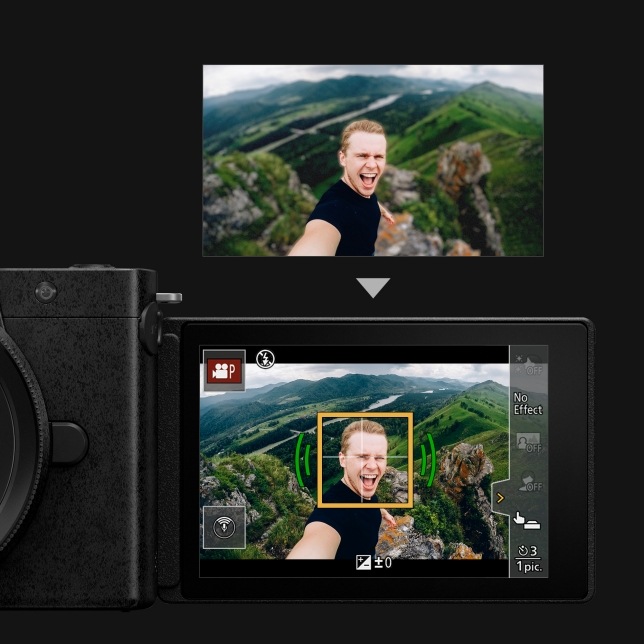 Digitálny fotoaparát Panasonic Lumix DC-G100D W-Kit čierny Digitálny fotoaparát Panasonic Lumix DC-G100D W-Kit čierny