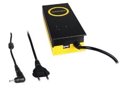 Sieťový adaptér PATONA pre notebooky Acer, ASUS, Samsung, 19V, 4, 7A, 90W, konektor 3x1, 1mm, výstup USB