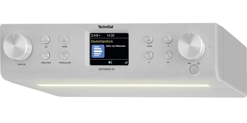 Rádioprijímač s DAB+ Technisat DIGITRADIO 22 strieborný