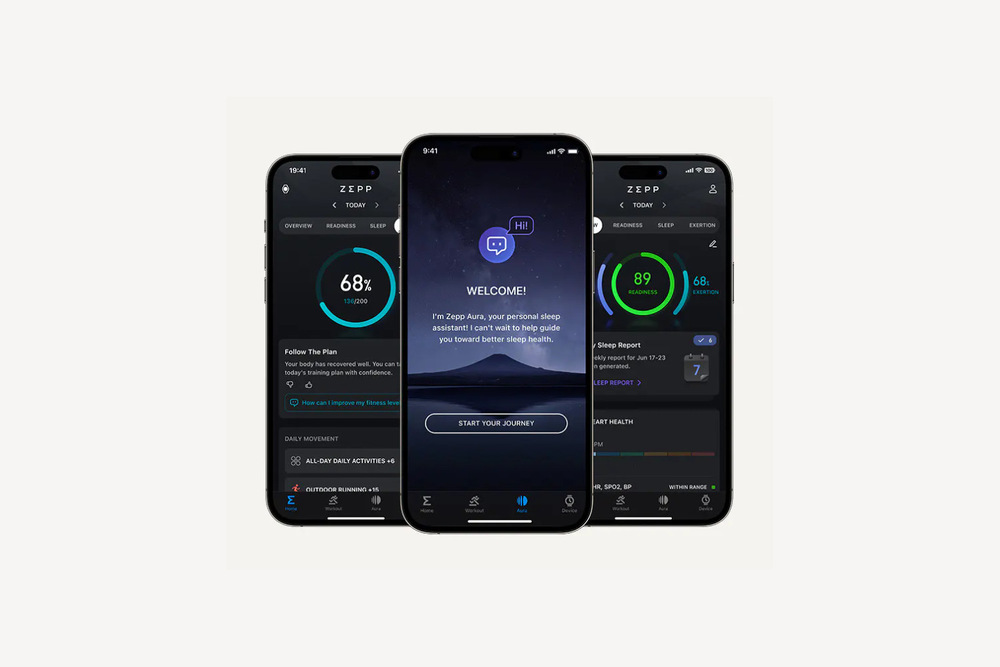 Inteligentné hodinky Amazfit Active 2 Premium NFC (Round) s koženým remienkom čierne