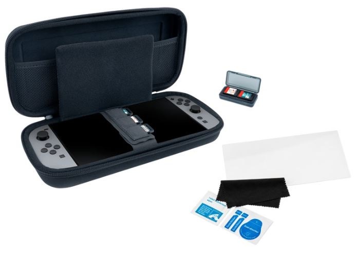Herný set Nacon NS2 Start pack Black - čierna farba