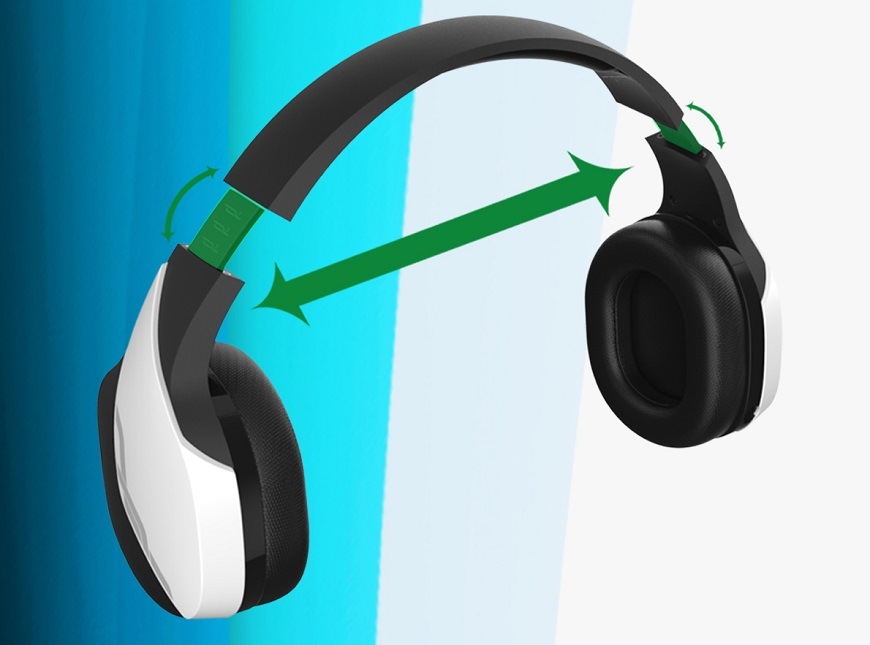 Headset Zalman HPS700W biely Slúchadlá Zalman HPS700W