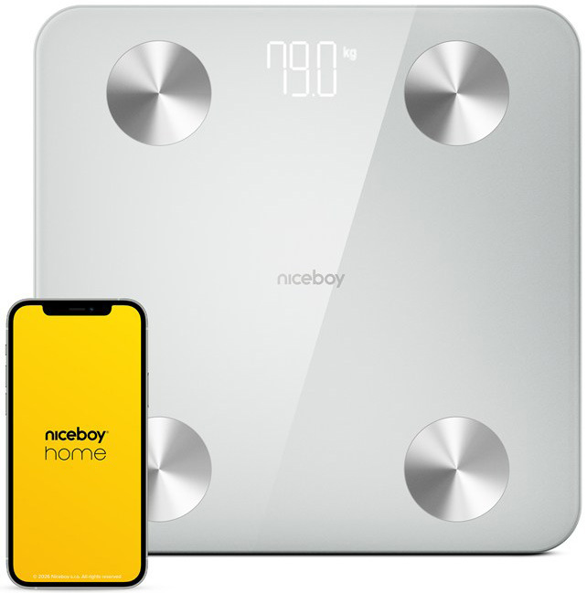 Osobná váha Niceboy SmartScale 2 White