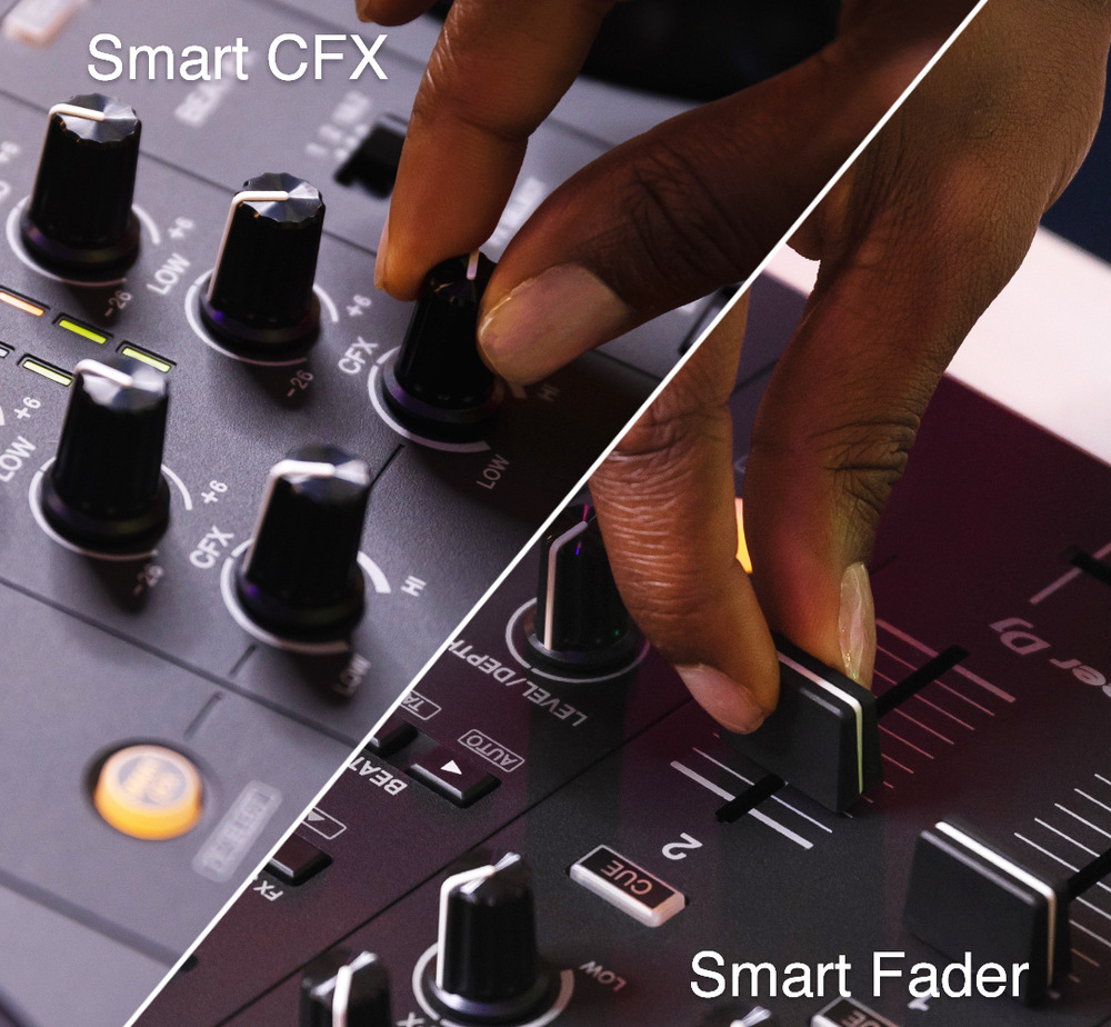 Mixážny pult Pioneer DJ DDJ-FLX4 Mixážny pult Pioneer so vstavanou zvukovou kartou