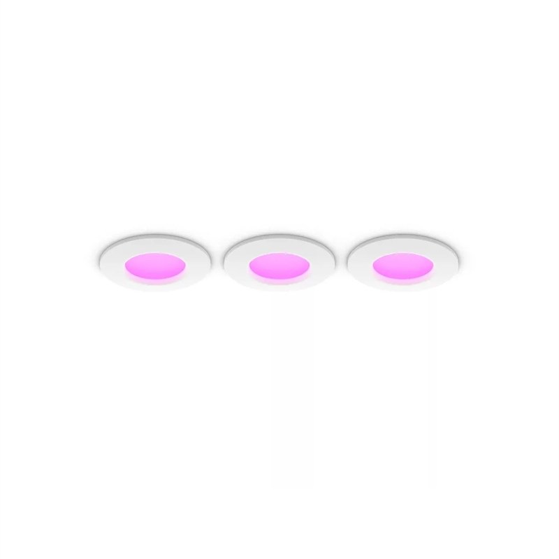 Vstavané svietidlo Philips Hue WCA Slim Recessed Light S (3ks) biela