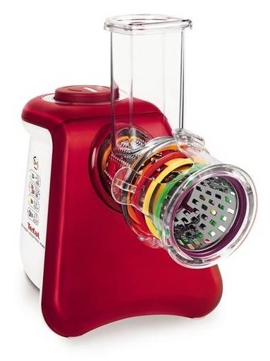 Elektrický strúhač Tefal FreshExpress Max MB813538 biely/červený Elektrický strúhač Tefal FreshExpress Max MB813538 biely/červený