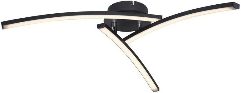 LED stropné svietidlo GLOBO Tansy I, LED, 18W čierne