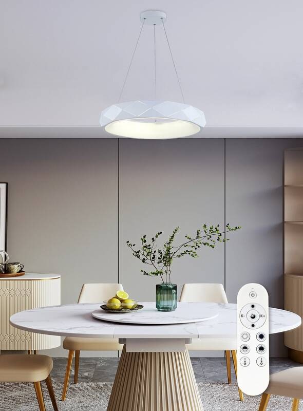 Závesné svietidlo Top Light Apolo 60BZ RC - biele